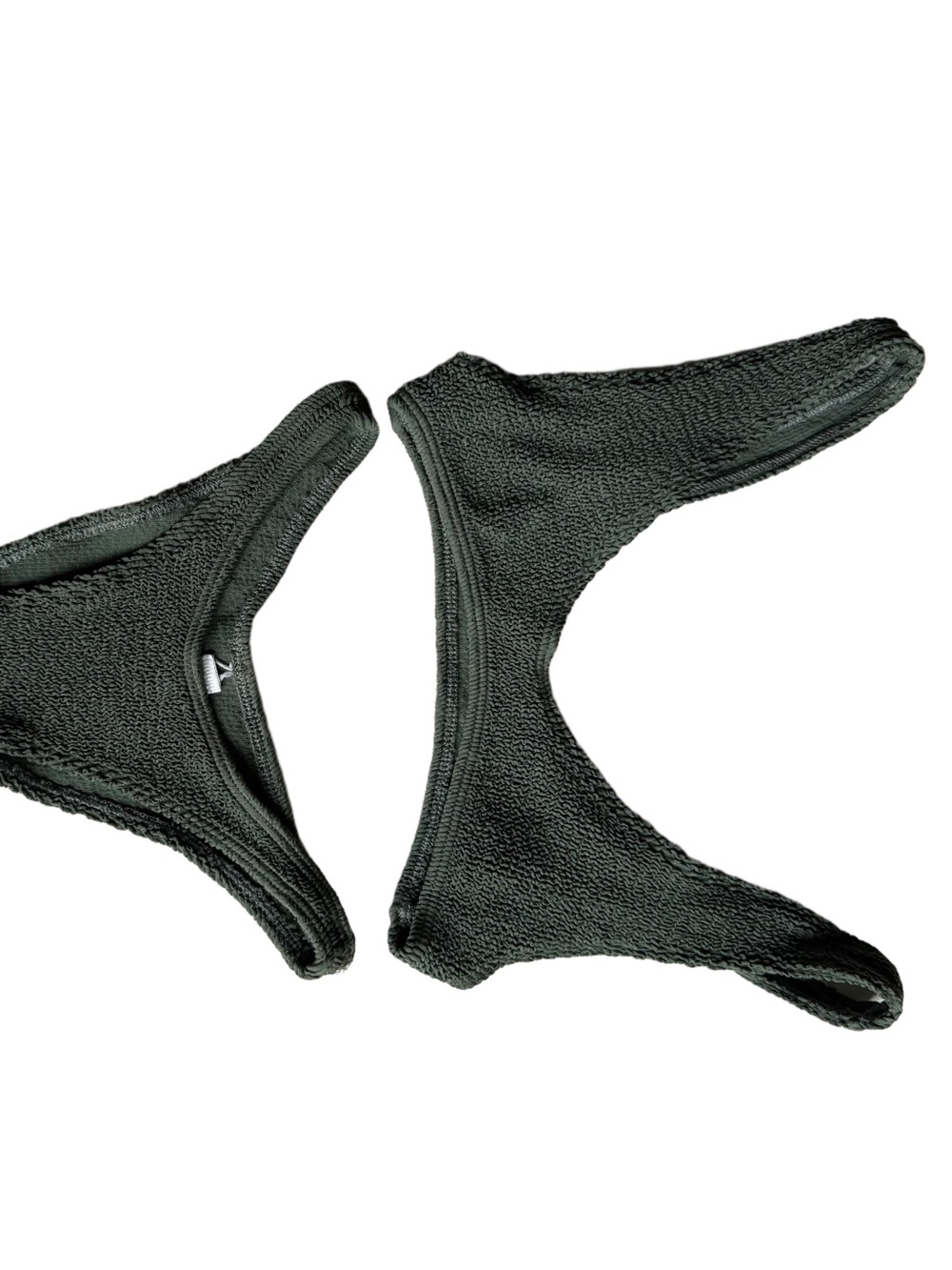 Bond-eye olive green bikini set